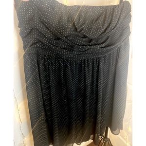 Lane bryant strapless mini dress size 26